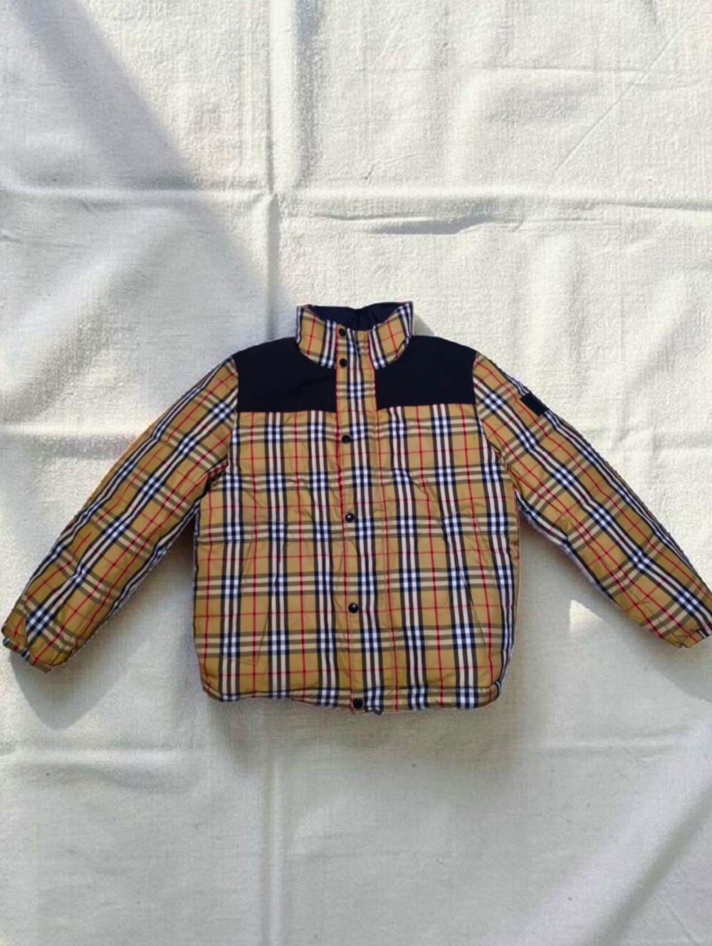 Burberry Reversible Puffer Jacket Archive Plaid Size M